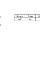 Клапан предохранительный (сбросной) Uni-Fitt 247N8522 1/2" ВР-НР, 8.5 бар, с курком, для бойлеров 
