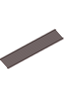 Решетка рулонная Itermic SGL-22-2800, тёмно-коричневая (brown) 