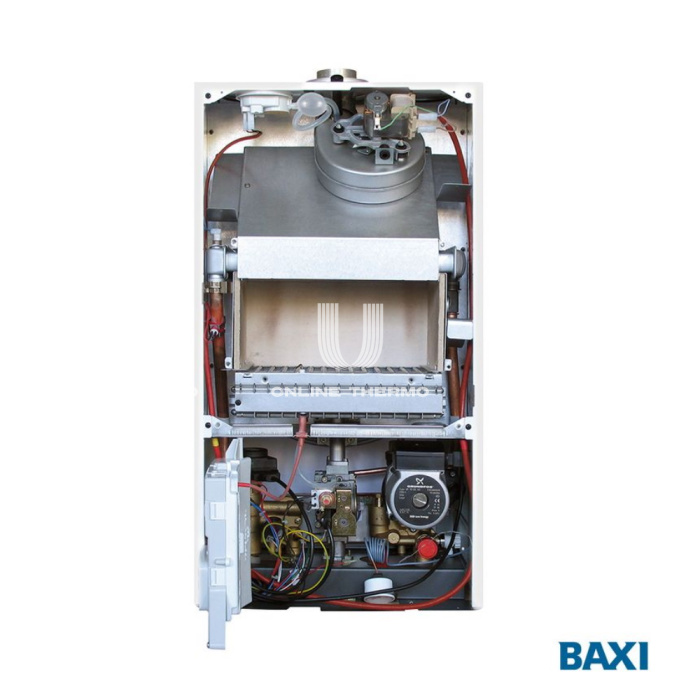 Настенный газовый котел Baxi ECO-4S 1.24 F 7659666--, одноконтурный, закрытая камера, 24 кВт, компактный 