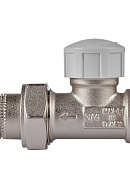 Комплект термостатический прямой с запорным клапаном Royal Thermo RTE 07.008 (НС-1442895), DN20 3/4" ВР-НР, без преднастройки 
