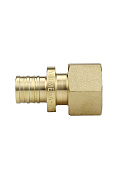 Муфта переходная (переходник) с внутренней резьбой Varmega Slide-fit VM51316, 25х3/4", латунная, аксиальная 