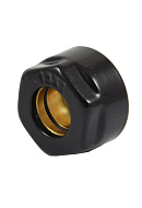 Резьбозажимное соединение Schlosser 602500001 Ral 9005, 3/4"ЕК для подключения медной трубки 15х1.0 мм, черное 