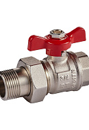 Комплект шаровых кранов с разъемным соединением Royal Thermo Optimal RTO 07.076 3/4" ВР-НР, 2 шт. 