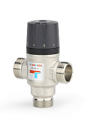 Термостатический смесительный клапан Varmega VM17302 НР 3/4", Kvs 1.6, PN 10, смешение в бок, 20-43°С 