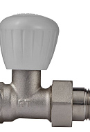 Комплект радиаторных прямых клапанов ручной регулировки Royal Thermo RTO 50.009 1/2" ВР-НР, 2 шт. 