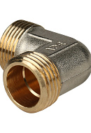 Угольник (угол) с наружной резьбой Stout SFS-0006-001216 1/2"х16, никелированный, компрессионный 