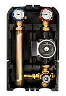 Насосная группа Stout SDG-0002-002502 DN 25 (1") с термосмесителем и насосом Grundfos UPSO 25-65 