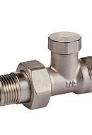 Комплект радиаторных прямых клапанов ручной регулировки Royal Thermo RTO 50.009 1/2" ВР-НР, 2 шт. 