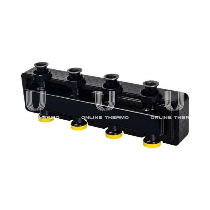 Модульный распределительный коллектор Stout SDG-0017-004023 DN25, до 70 кВт, конструкционная сталь, с термоизоляцией 