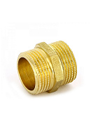 Ниппель равносторонний Tiemme 1500002, НР 1/2", серия 1552 