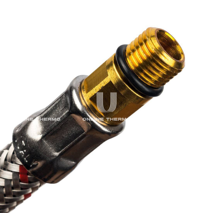 STOUT SHF-0026-181015  Гибкая подводка для воды  M 10 (18мм) х ВР 1/2,  длина 500 мм 
