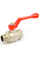 Кран шаровый Uni-Fitt Etalon 111L3000, 3/4" ВР-HР, полнопроходной, ручка-рычаг 