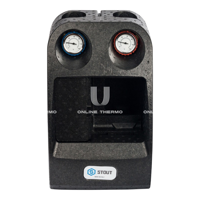 Насосная группа Stout SDG-0003-002501 DN 25 (1") с приводным смесителем, без насоса, подача справа 