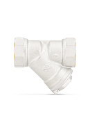 Косой фильтр механической (грубой) очистки Varmega VMFF01-N00909, 2", ВР-ВР, никелированный 