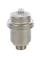 Автоматический воздухоотводчик Stout SVS-0012-000015 1/2", боковой выпуск, никелированный, с уплотнением O-ring 