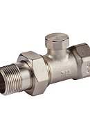 Комплект радиаторных прямых клапанов ручной регулировки Royal Thermo RTO 50.010 3/4" ВР-НР, 2 шт. 