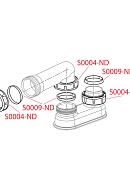 Гидрозатвор Alcaplast A53-6/4" 
