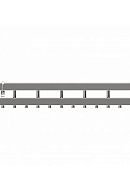 Балансировочный коллектор Gidruss (Гидрусс) BMSS-150-7D, до 150 кВт, нержавеющая сталь 