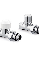 Комплект термостатический прямой с запорным клапаном Royal Thermo Design RTE 07.0015 RT (НС-1460840), DN15 1/2" ВР-НР, без преднастройки 
