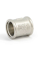 Муфта равносторонняя с внутренней резьбой Uni-Fitt 602N2200, ВР 1/2", никелированная 