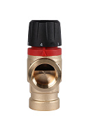 Термостатический смесительный клапан Rommer RVM-0112-166020 ВР 3/4", Kvs 1.6, PN5, 35-60°C 