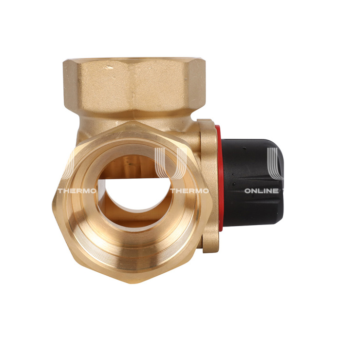 Трехходовой поворотный клапан Rommer RVM-0003-040050 ВР 2", Kvs 40 