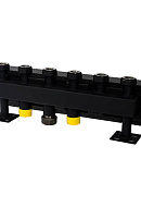 Модульный распределительный коллектор Stout SDG-0016-005003 DN32, до 150 кВт, конструкционная сталь, с термоизоляцией 