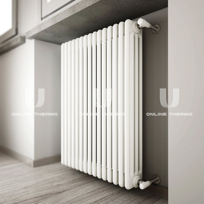 Стальной трубчатый радиатор Irsap Tesi 3 RR305652201A430N01 30565/22 T30 3/4", боковой, белый, с креплением 