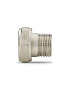 Соединитель переходной Varmega с НГ ВР-НР 1"x3/4", VMTF58-N000605, с плоским уплотнением, никелированный 