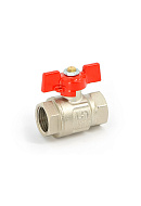 Кран шаровый Uni-Fitt Etalon 110T3000, 3/4" ВР-ВР, полнопроходной, ручка-бабочка 