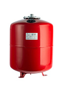 Расширительный бак для отопления Stout STH-0006-000100, 100 л, красный вертикальный, на ножках 