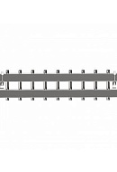 Балансировочный коллектор Gidruss (Гидрусс) BMSS-150-11DU, до 150 кВт, нержавеющая сталь 