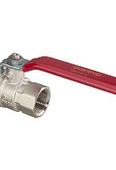 Кран шаровый Oventrop Optibal 1076012, 1 1/2" ВР-ВР, полнопроходной, ручка-рычаг 