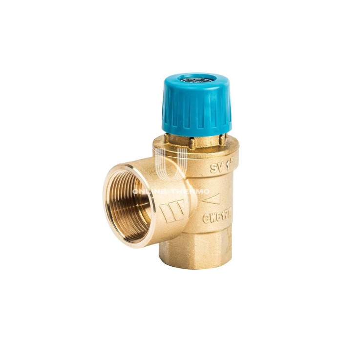 Клапан предохранительный (сбросной) Watts SVW 10004752 1"х1"1/4" ВР, 10 бар, мембранный, для систем водоснабжения 