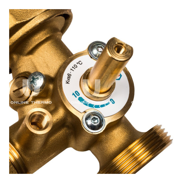 Насосная группа Stout SDG-0007-002502 DN 25 (1") с приводным смесителем и насосом Grundfos UPSO 25-65, подача справа 