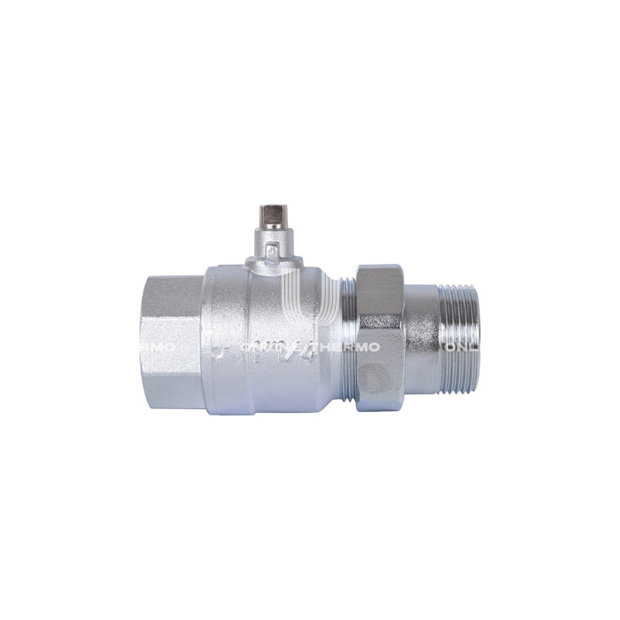 Двухходовой зонный (зональный) клапан Stout SVM-0072-200132 1 1/4" НР-ВР, со сгоном, шаровый 