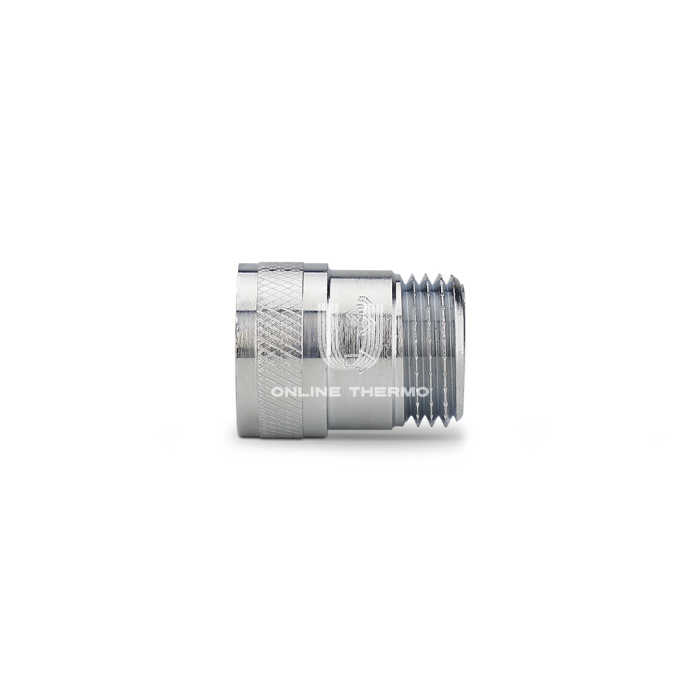 Обратный клапан Varmega ВР-НР 1/2", VMCV23-000404, компактный, хромированный 