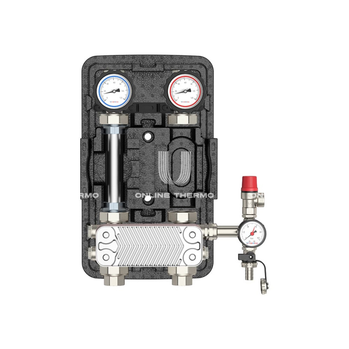 Насосная группа Varmega V-Flow VMPG13-252000, с теплообменником, DN25, 20 пластин, нержавеющая сталь, без насоса 