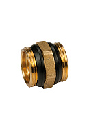 Ниппель равносторонний Giacomini R189DY004, 3/4", с прокладкой o-ring 