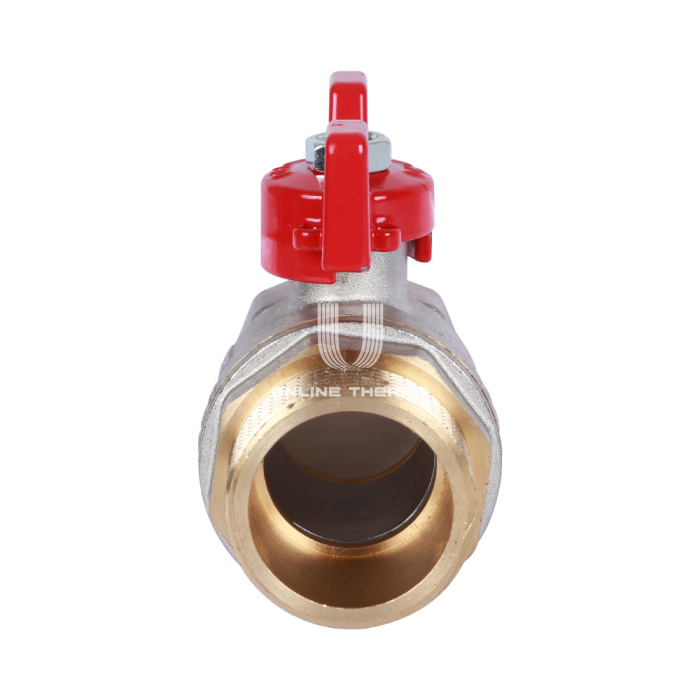 Кран шаровый Rommer RBV-0004-0210232, 1 1/4" ВР-НР, стандартный, ручка-бабочка 