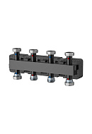 Распределительный коллектор Varmega V-Flow VMPG05-000003, до 3 контуров, сталь, с термоизоляцией 