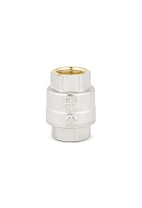 Обратный клапан Varmega VM04901, 1/2" ВР, с седлом из нейлона, никелированный 