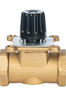 Трехходовой поворотный клапан Stout SVM-0003-012502 DN25, ВР 1", Kvs 12 