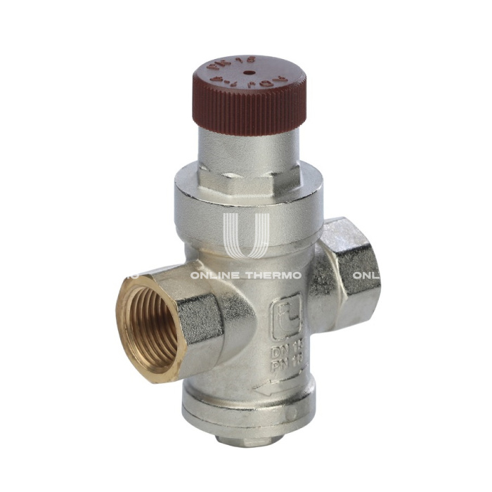 Редуктор давления Stout SVS-0009-000015 1/2", PN16, поршневой, без присоединения к манометру 
