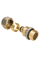 Муфта с наружной резьбой Henco 1-2606-S, 26x1", компрессионная 
