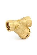 Косой фильтр механической (грубой) очистки Uni-fitt 211G2000 1/2" ВР-ВР, с отверствием для промбировки, 400 мкм 