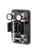 Насосная группа Varmega V-Flow VMPG11-250000, с термосмесительным клапаном, DN25, нержавеющая сталь, без насоса 