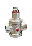 Редуктор давления Rommer RVS-0008-000050, 2", PN25, поршневой, с присоединением к манометру 