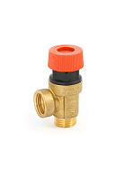 Клапан предохранительный (сбросной) Uni-fitt 242G2522 1/2" ВР-НР, 2.5 бар, мембранный 