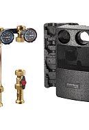 Насосная группа Oventrop Regumat S-180 1357070, прямая, DN 25 (1"), без насоса, доп. шаровый кран 